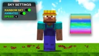 Animated Rainbow Sky (Badlion & Lunar Client)