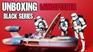 Unboxing y analisis: Landspeeder   Black Series