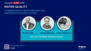 FB Live Expert Panel  – Water Quality