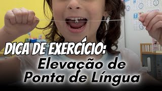 [FONOAUDIOLOGIA] Como estimular a elevação de ponta de língua? - Canal Fonos na América