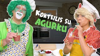 Brokoliukas ir Braškytė - Kokteilis su agurku