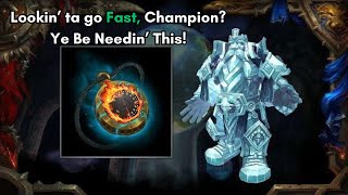 How to get the Heart of Azeroth and Power it up (For a speed set)