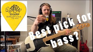 Have I discovered the BEST pick for bass?