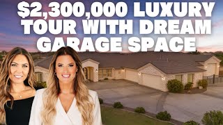 $2,300,000 Luxury Tour with Dream Garage Space