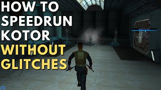 How a Star Wars: Knights of the Old Republic Any% Glitchless speedrun works