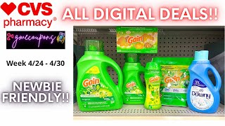 CVS Couponing Haul - ALL DIGITAL COUPONS + 3 Newbie Friendly Deals 🔥 (4/24-4/30)