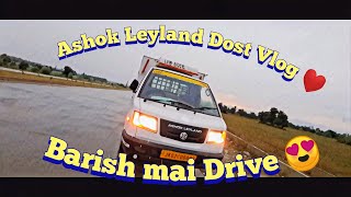 Ashok leyland Dost Problem in Rain | Full speed vlogs Dost plus