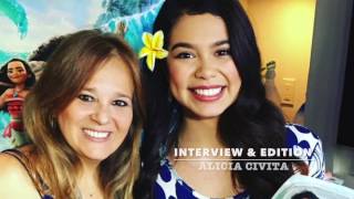 Moana - Interview Auli'i Cravahlo (EXCLUSIVE)