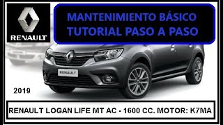 CAMBIO DE ACEITE RENAULT LOGAN 2018