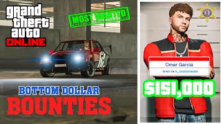 "Bottom Dollar Bounties" Most Wanted - Omar Garcia | GTA ONLINE 2024