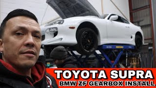 TOYOTA SUPRA BMW ZF GEARBOX INSTALL