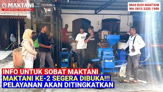 INFO! Workshop Mesin Giling Padi Tanpa Sekam MAKTANI 2 Akan Segera Dibuka Demi Peningkatan Pelayanan