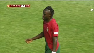 Geovany Quenda Was Unplayable At The u17 Euros!