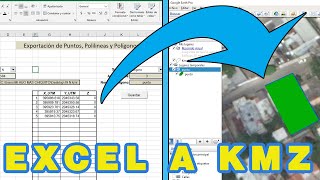 CONVERTIR COORDENADA DE EXCEL A KMZ SIN PROGRAMA