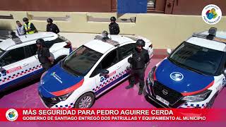 #MásSeguridad | Nuestra comuna recibió nuevo equipamiento para seguridad pública 👮‍♀️