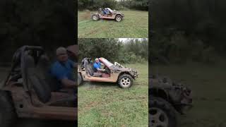 Miata Kart covered in mud from Stoney Lonesome #miatakart #miata