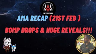 JEDSTAR  - AMA in a nutshell 22nd Feb