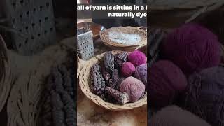 🎨 The Art of Natural Dyes in Traditional Textiles #shorts #textile #ancient