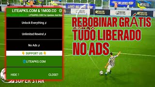 Soccer super star mod apk atualizado sem ADS e tudo liberado