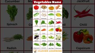 Vegetables Name #shorts