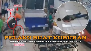 BEGAL APES !! pelaku begal ini buat kuburan dirinya sendiri pisaunya sendiri yang merenggut nyawanya