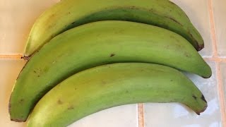 How to Peel a Plantain - EcoRico Health Tip