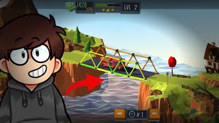 I Become Bridge Builder In This Game||Bridge Simulator