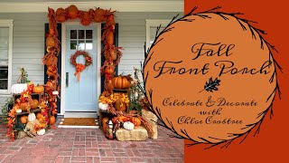 Fall Front Porch, Decorate With Me