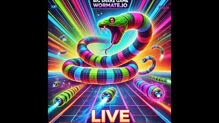 Big snake game wormate io gameplay live streaming #32 #shortsfeed #shorts Ggaming 🐍