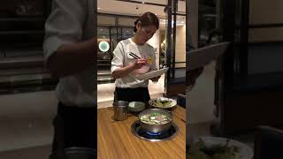 Seoul Tour Oct 2018 🇰🇷 Korean hotpot in Shinsegae Dept Store 181030 🌟