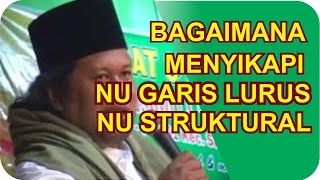 Bagaimana menyikapi adanya NU Garis Lurus dan NU Struktural