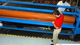 Oriental Rug Drying Process