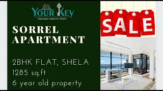 2BHK, SORREL APARTMENT, SHELA, AHMEDABAD, CODE YK - 182