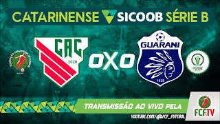 MELHORES MOMENTOS -   ATLÉTICO CATARINENSE 0  X  0 GUARANI - CATARINENSE SICOOB SÉRIE B 2024