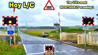 The UK's Most NORTHERLY Level Crossing - Hoy Level Crossing, Highland