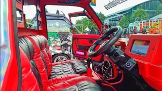 PERPADUAN WARNA INTERIOR PICK UP MEWAH