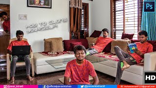 How to CLONE Yourself!! | Editing Tutorial | Photoshop | Pavan Kishan