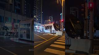 Dubai Tram ❤️ 🇦🇪 #dubai #travel #shorts