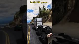 Franklin stealing a luxury truck gta 5 #shorts #viral #gaming