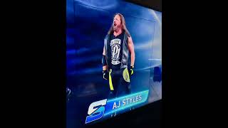 AJ styles return on ￼10/5/24 ￼ SmackDown