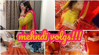 Mehndi Vlog- Mehndi Ki Tyarian- Snober khan||