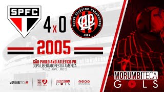 São Paulo 4x0 Atlético-PR - Libertadores - Final - Jogo 02 - 14/07/05