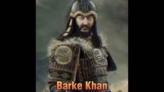 Halaku khan  🆚 Barke khan . siege of bagdad #history #islamic