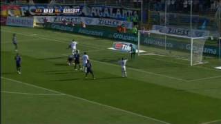 Atalanta-Milan=1-1 (7 Giornata Serie A Tim Goals & Full Highlights) SKY HD 03/10/09