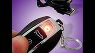 USB зажигалка в виде ключа PORSHE