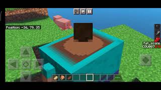 Minecraft but FAT MOD in Minecraft PE