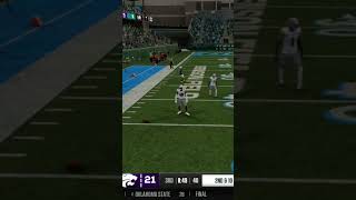 The whisper of anger at the end 😂 #collegefootball25 #easports #kstate #tulane