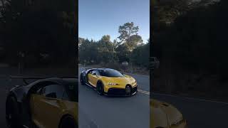 Bugatti chiron pur sport race