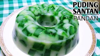 Segar Nikmat Dan Lezat Semua Orang Pasti Suka | Puding Santan Pandan Creamy