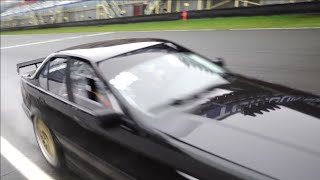 Crazy Driver @ttassen , BMW e36 Racetrack loud straightpipe vrij rijden 2021